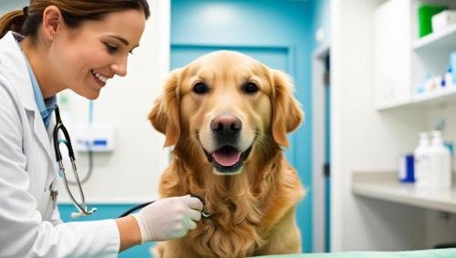 Veterinary services dog